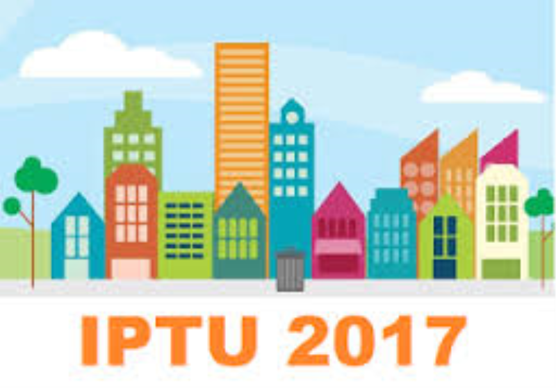 IPTU 2017 PODE SER PAGO EM QUOTA ÚNICA COM 15% DE DESCONTO